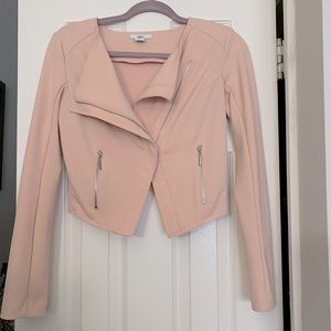 Pink cropped jacket